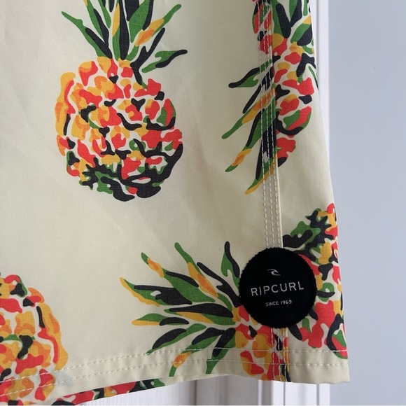 Rip Curl Pineapple Print Board Shorts - Picture 3 of 5